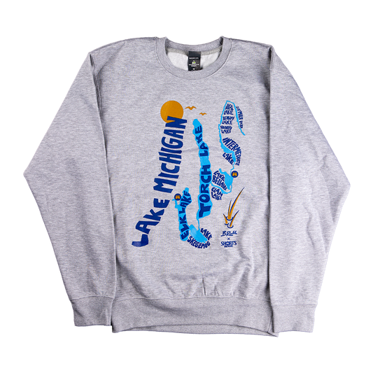 Greatest Lakes Crewneck Sweatshirt