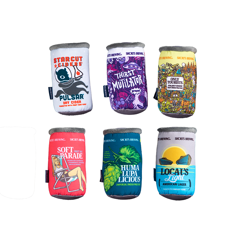 Crinkle-Squeaker Cans