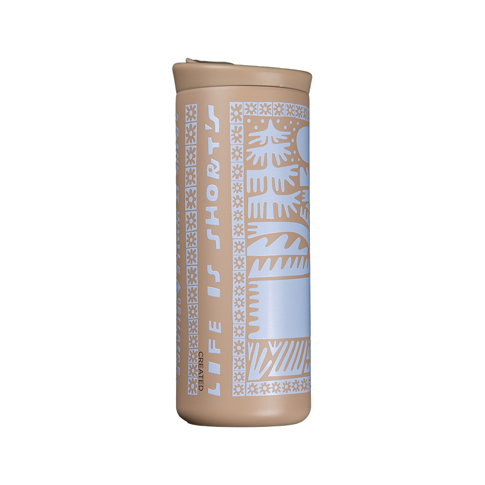16oz Flip Top Insulated Tumbler