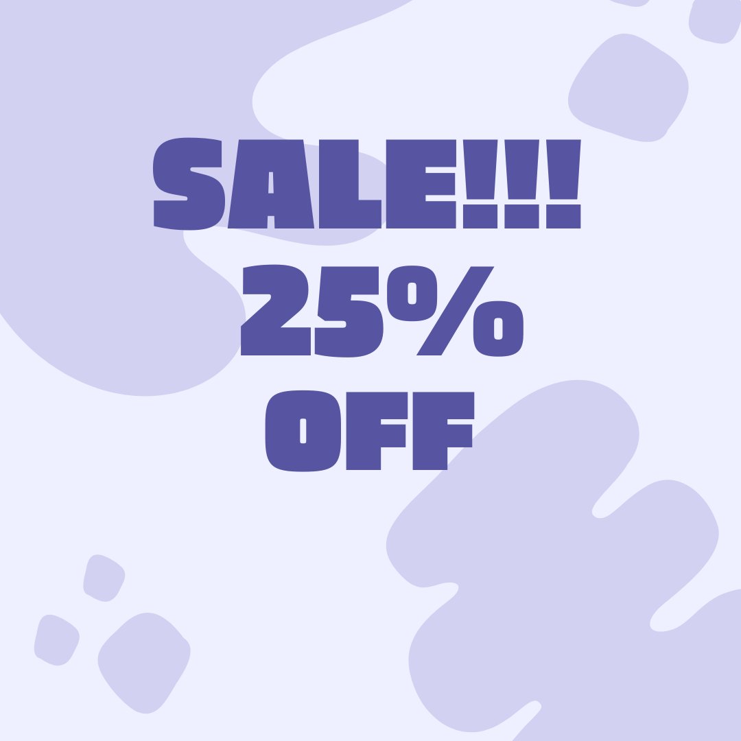 25% Off Sale
