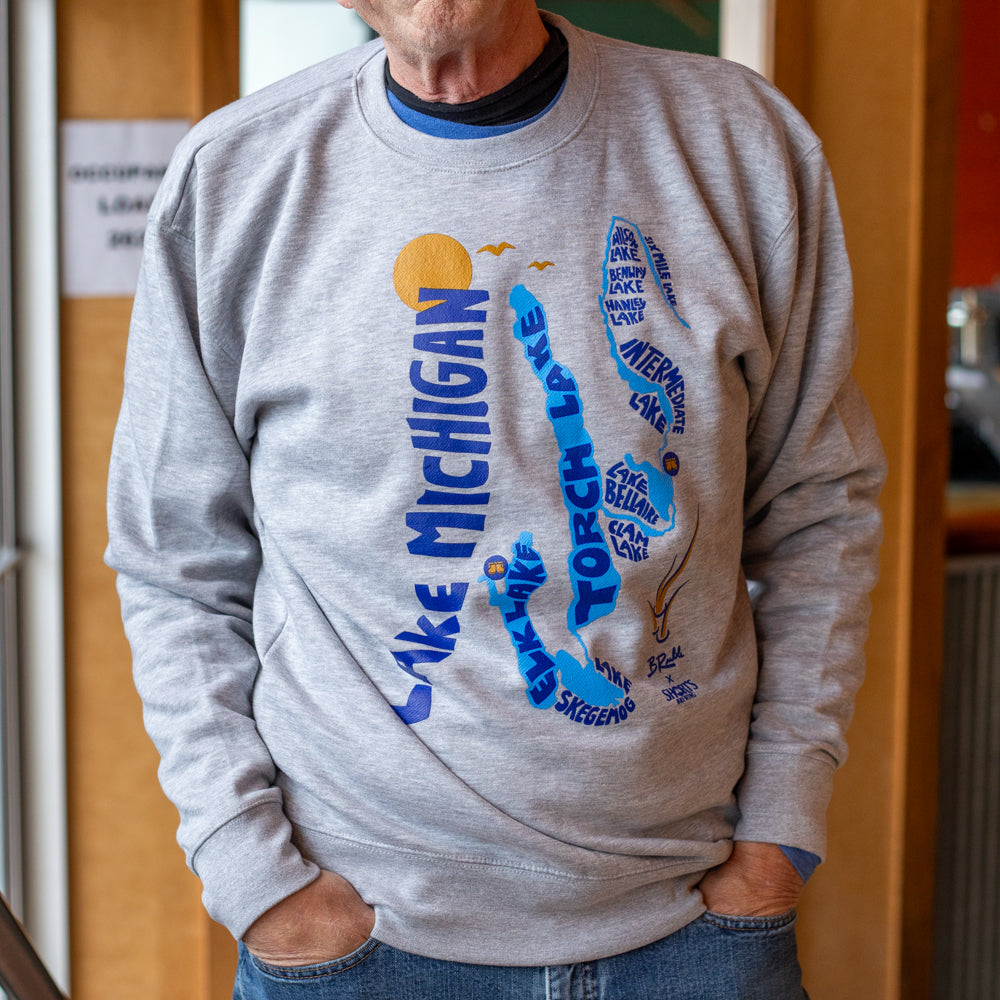 Greatest Lakes Crewneck Sweatshirt