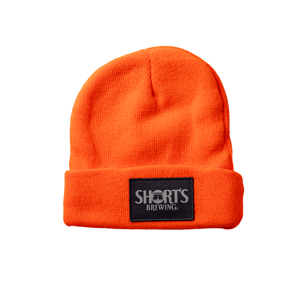 Hunter Orange Patch Beanie