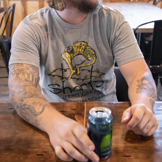 Short's Brewing Company Official Logo Tee Bellaire & Elk Rapids