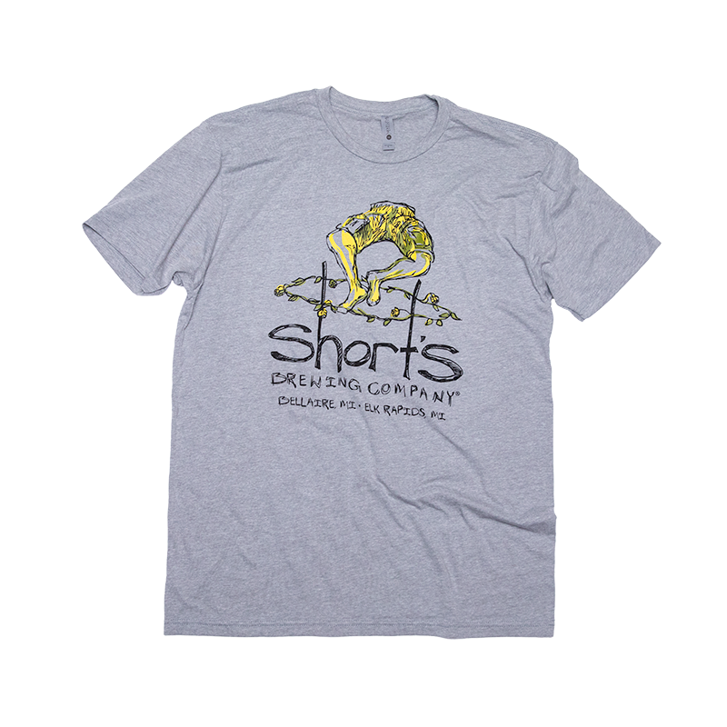 Short's Brewing Company Official Logo Tee Bellaire & Elk Rapids