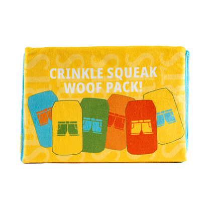 Crinkle-Squeaker Six Pack