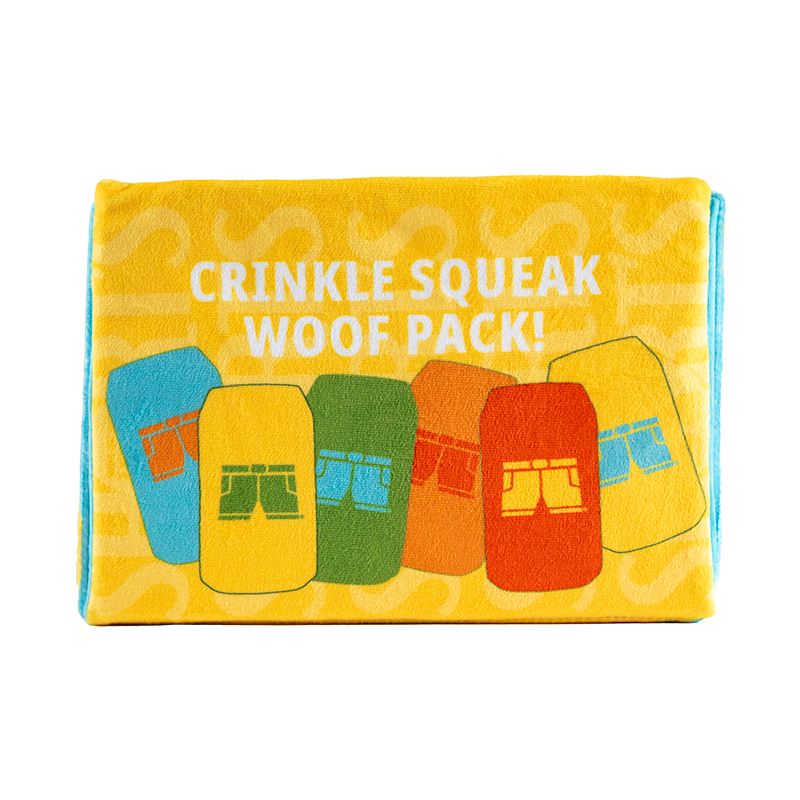 Crinkle-Squeaker Six Pack