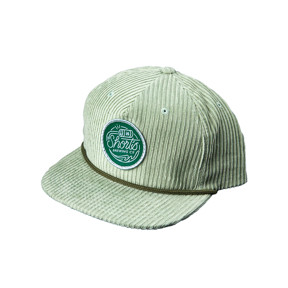 Corduroy Snapback - Green Moss