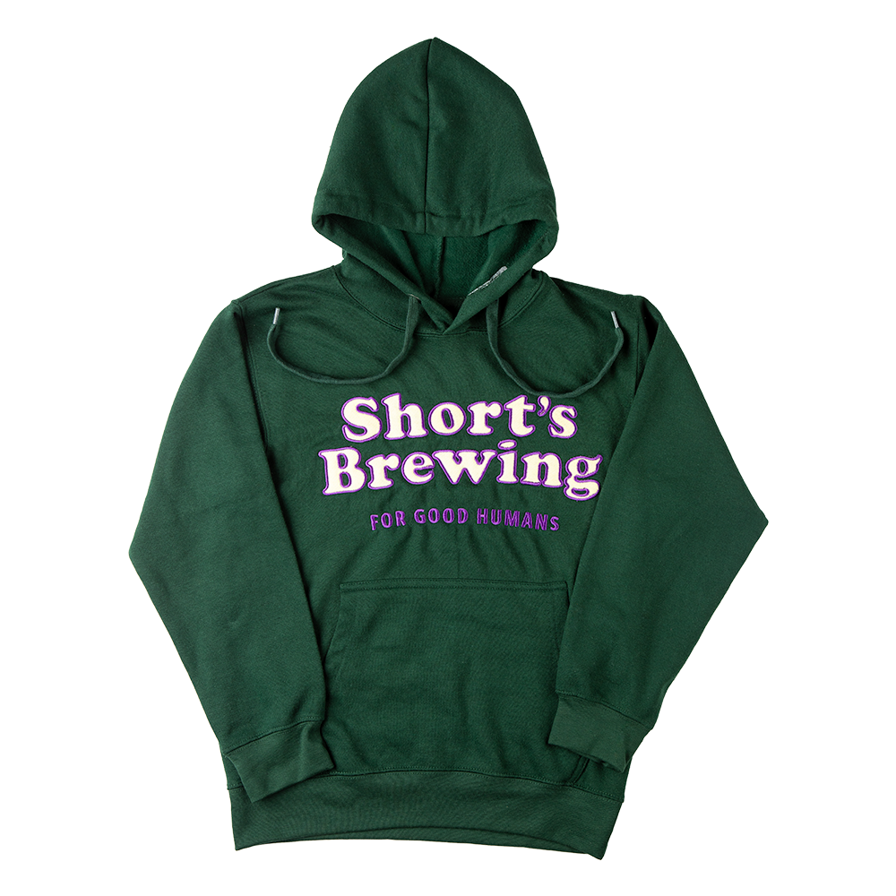 Short's Brewing Hoodie - Hunter Green