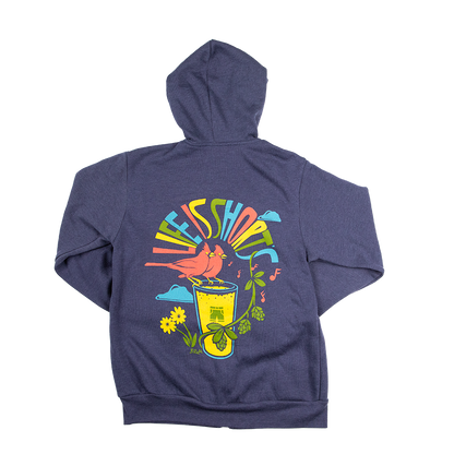 Life is Short's Navy Zip Up