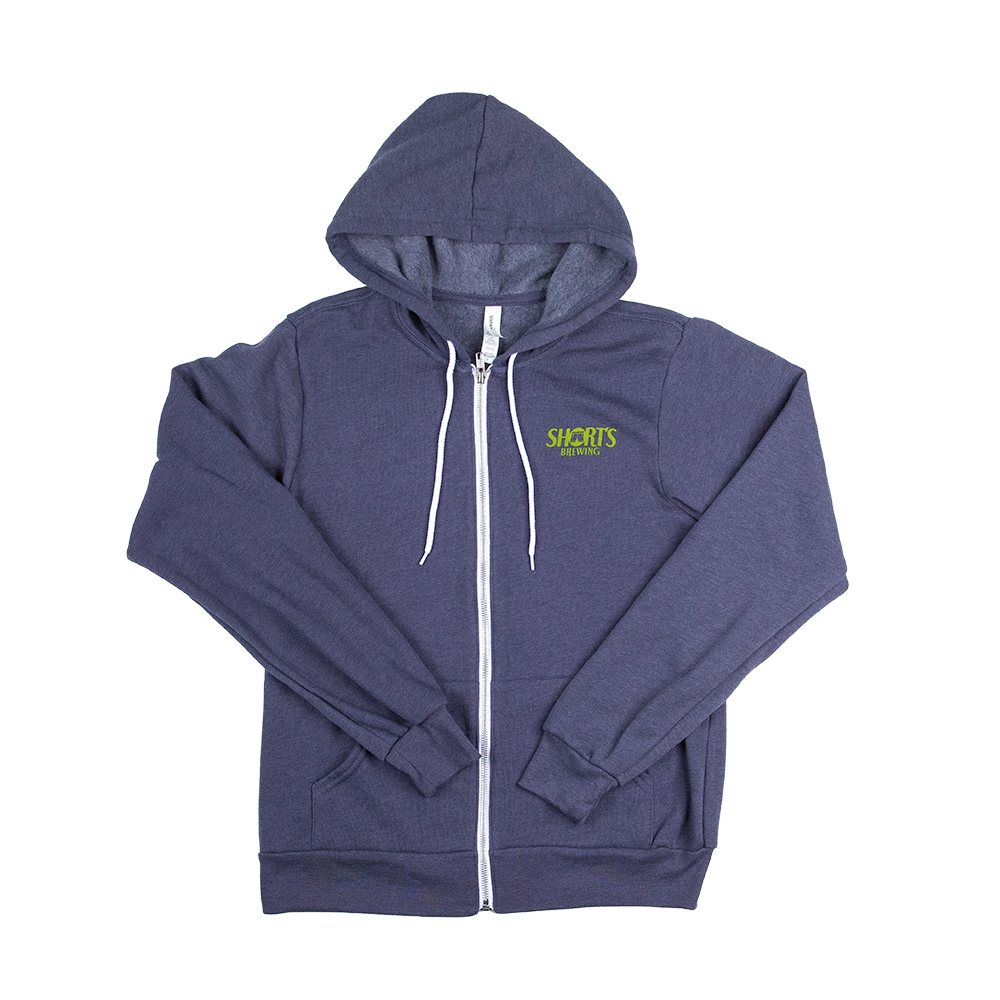 Life is Short's Navy Zip Up