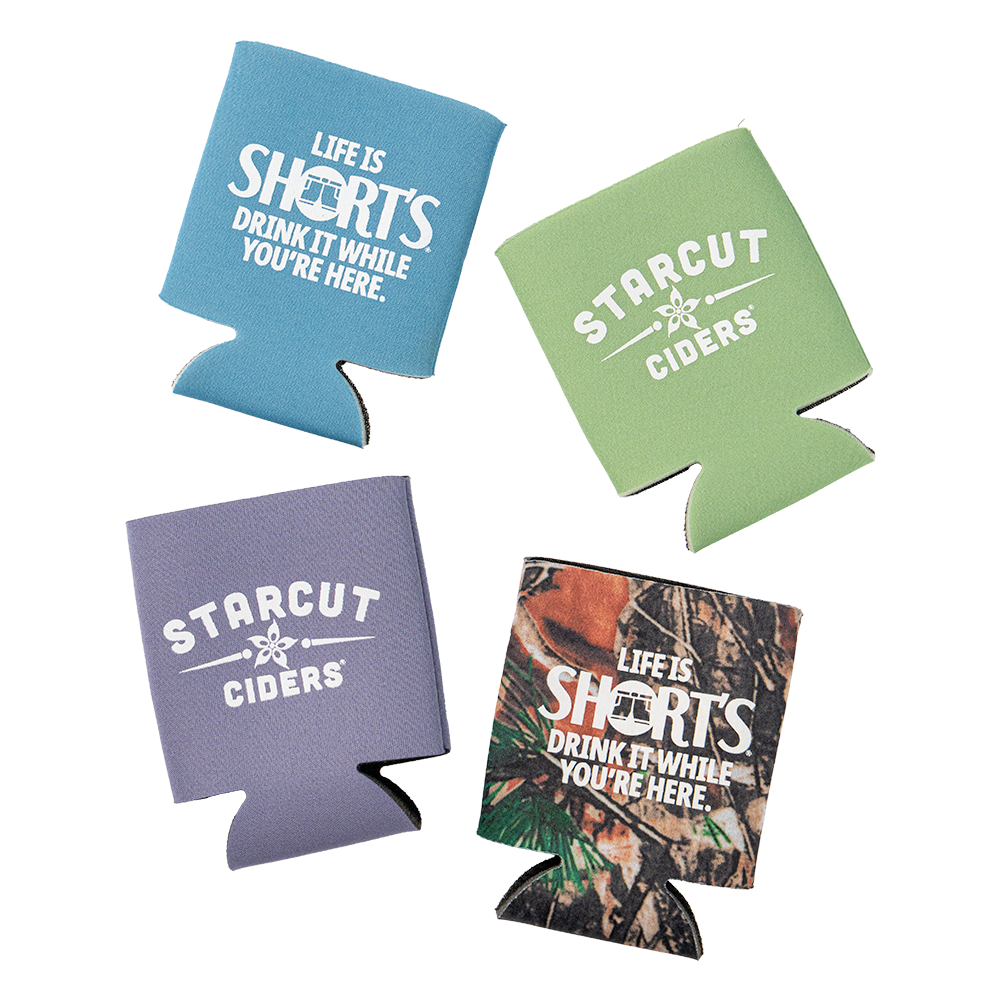 Short's Brewing Co x Starcut Ciders Can Koozies