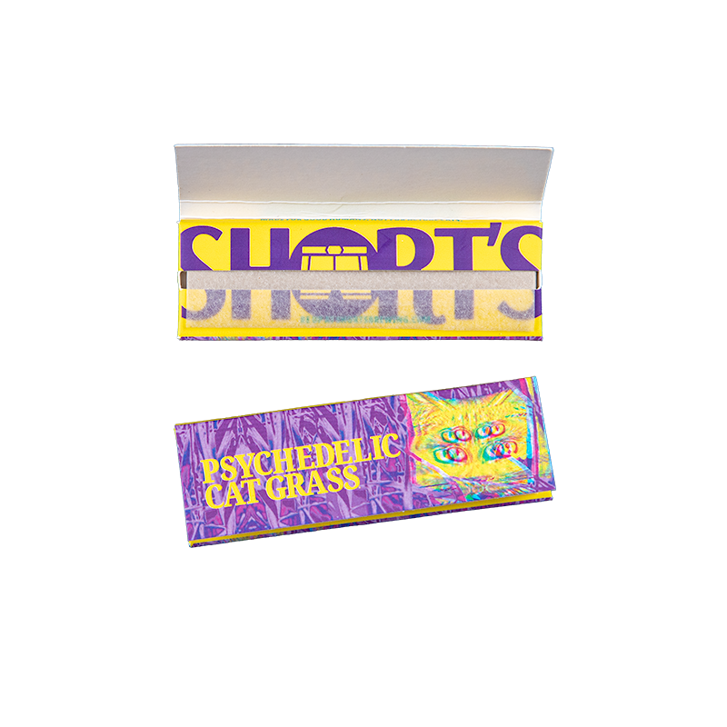 Psychedelic Cat Grass Rolling Papers