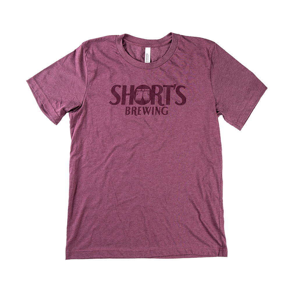 Text Logo Tee - Maroon