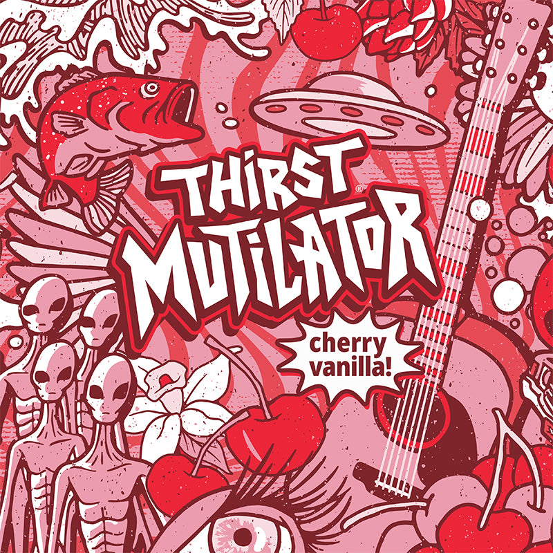 Thirst Mutilator 12x12 Label Art