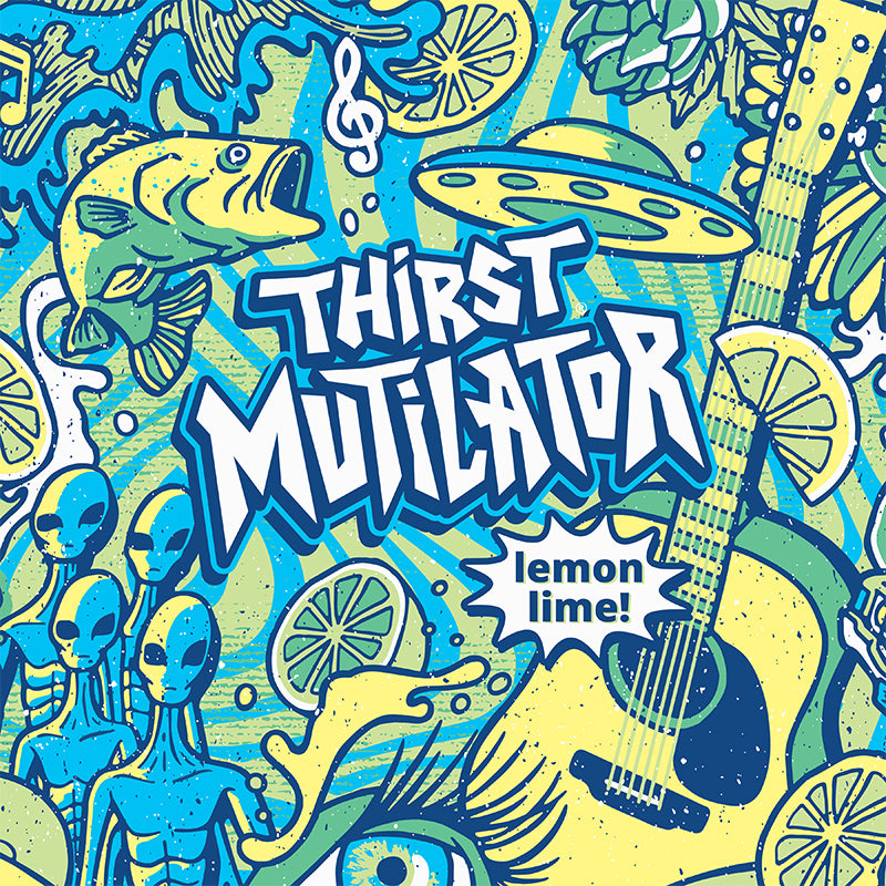 Thirst Mutilator 12x12 Label Art