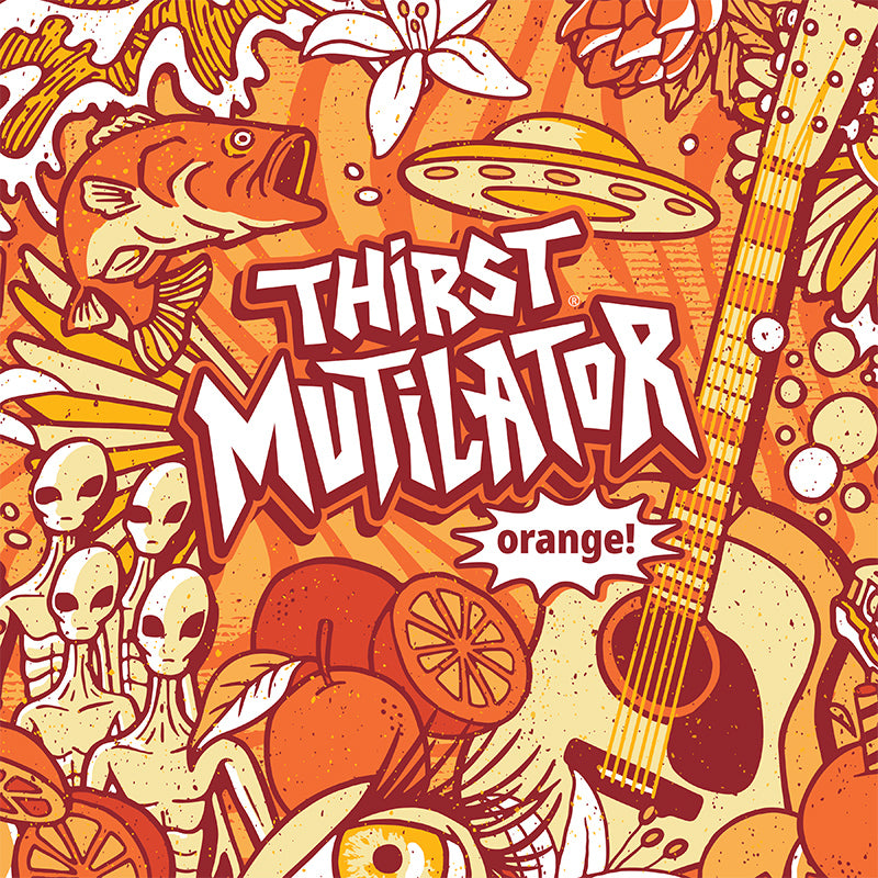 Thirst Mutilator 12x12 Label Art